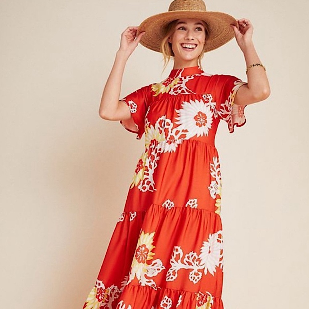 Anthropologie Corey Lynn Calter Gianna Dress Size Large